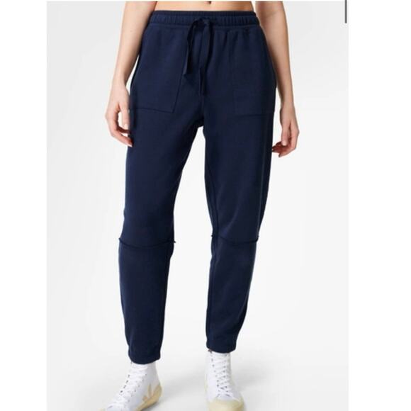 Sweaty Betty Pants - NWT Sweaty Betty Revive Relaxed Jogger Navy Blue Women’s Size XXL